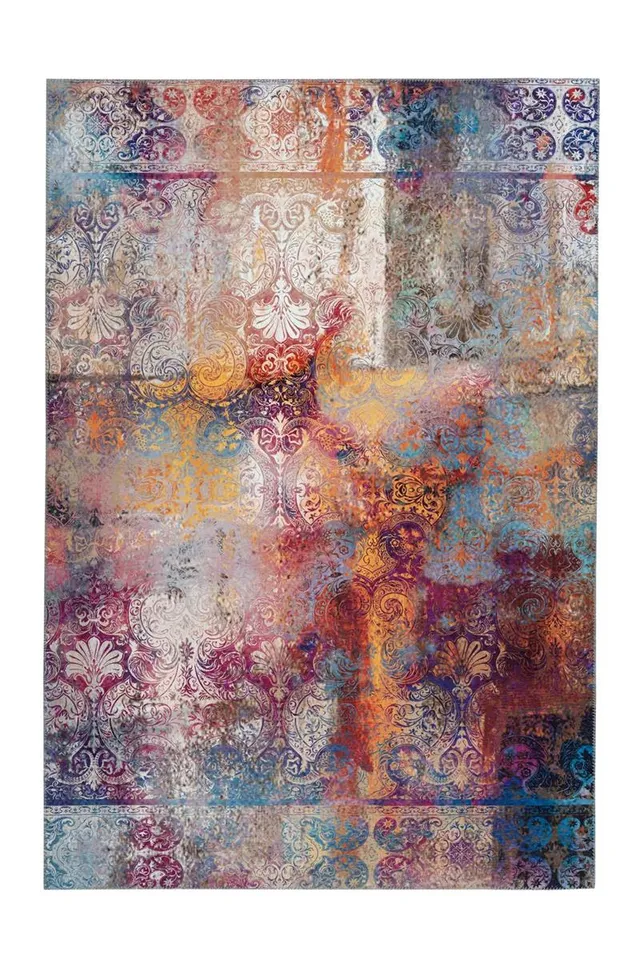 kayoom-galaxy-125-flachflorteppich-mit-vintage-charme image 1