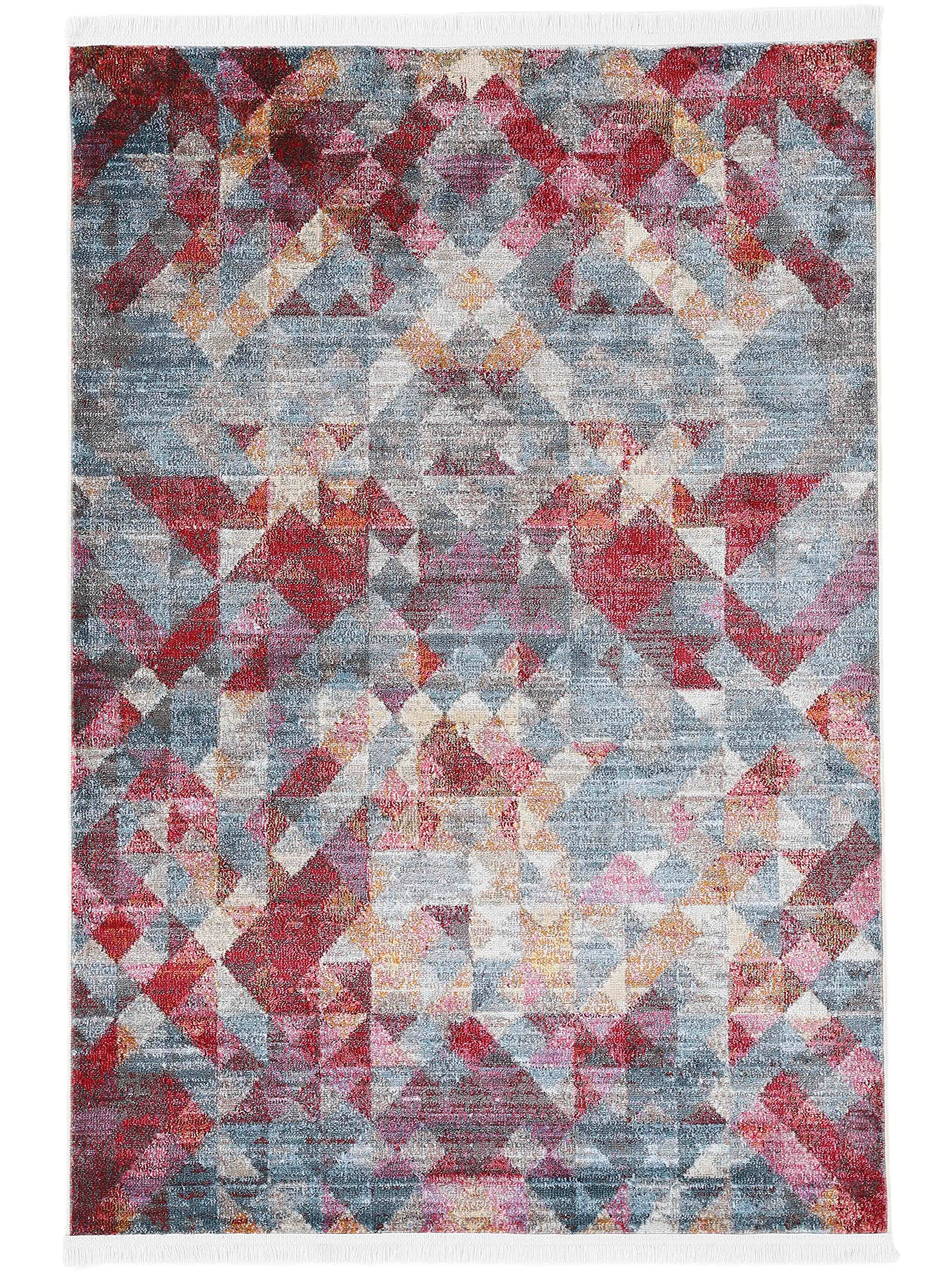 carpetfine-lori-teppich-multicolor-80x150-cm-geometrisch-moderner-teppich-f-r-wo image 1