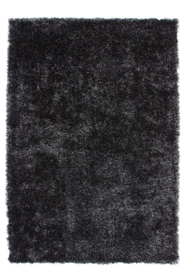 kayoom-diamond-725-hochflorteppich-handgefertigter-shaggy-in-anthrazit-weicher-f image 1