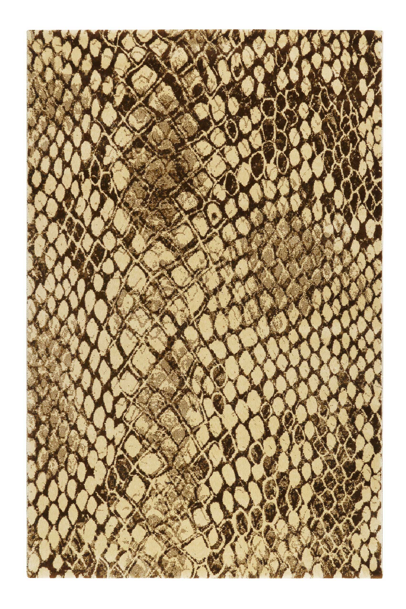 weconhome-teppich-snake-animal-print-beige-braun image 1