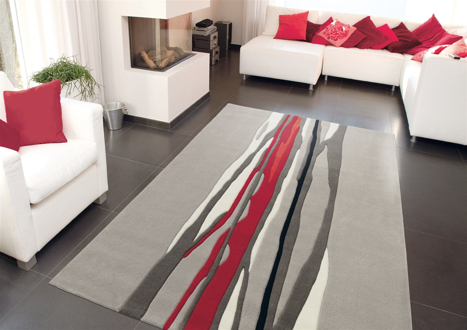 kayoom-spirit-3088-kurzflorteppich-modernes-design-acryl-pflegeleicht image 6