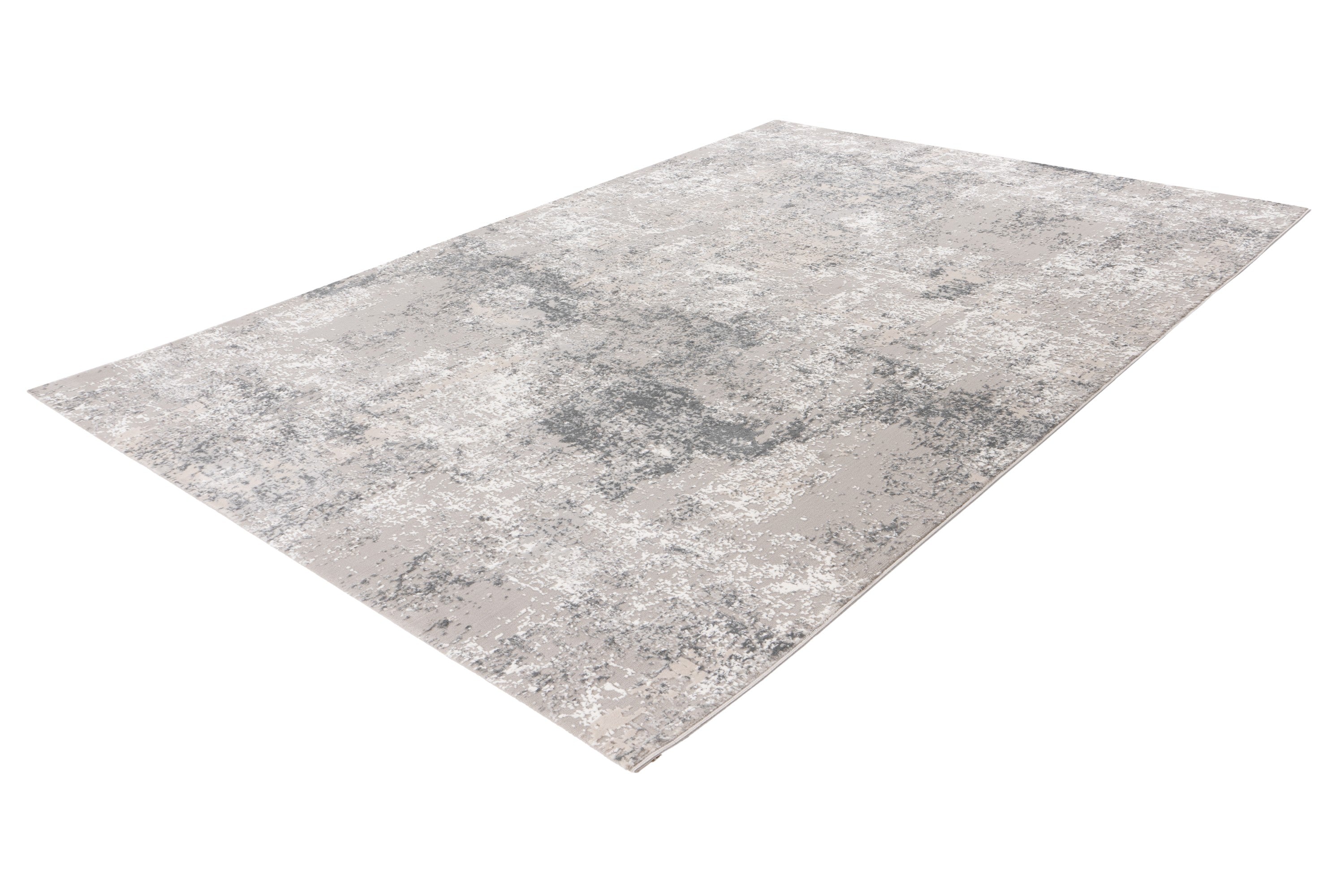 kayoom-tasteful-125-robuster-kurzflorteppich-in-silber-11-mm-florh-he-2000-g-m-p image 2