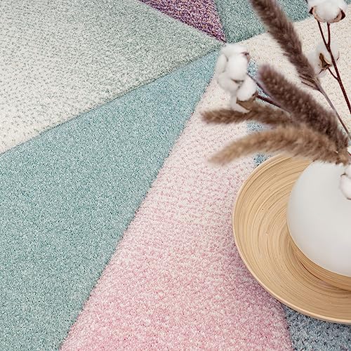paco-home-kurzflor-teppich-pastell-geometrisch-60x100-cm-multi image 8