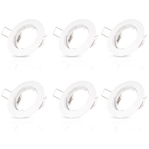 paco-home-einbaustrahler-6er-set-gu10-wei-deckenspots-ohne-leuchtmittel image 8