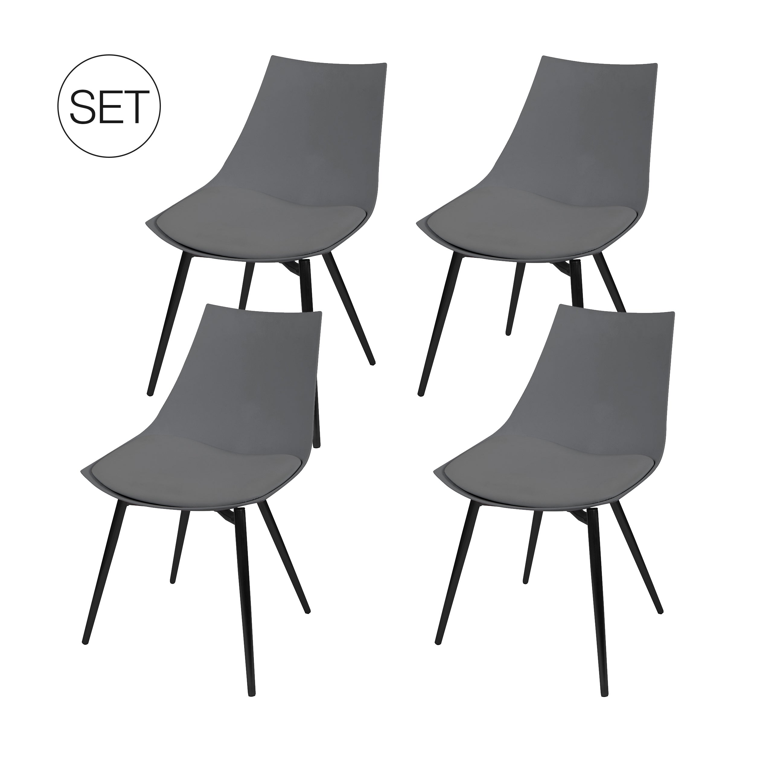 kayoom-stuhl-dakota-310-4er-set-kunstleder-metallbeine-100-25 image 1