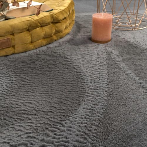 paco-home-teddy-shaggy-hochflor-teppich-einfarbig-flauschig image 8