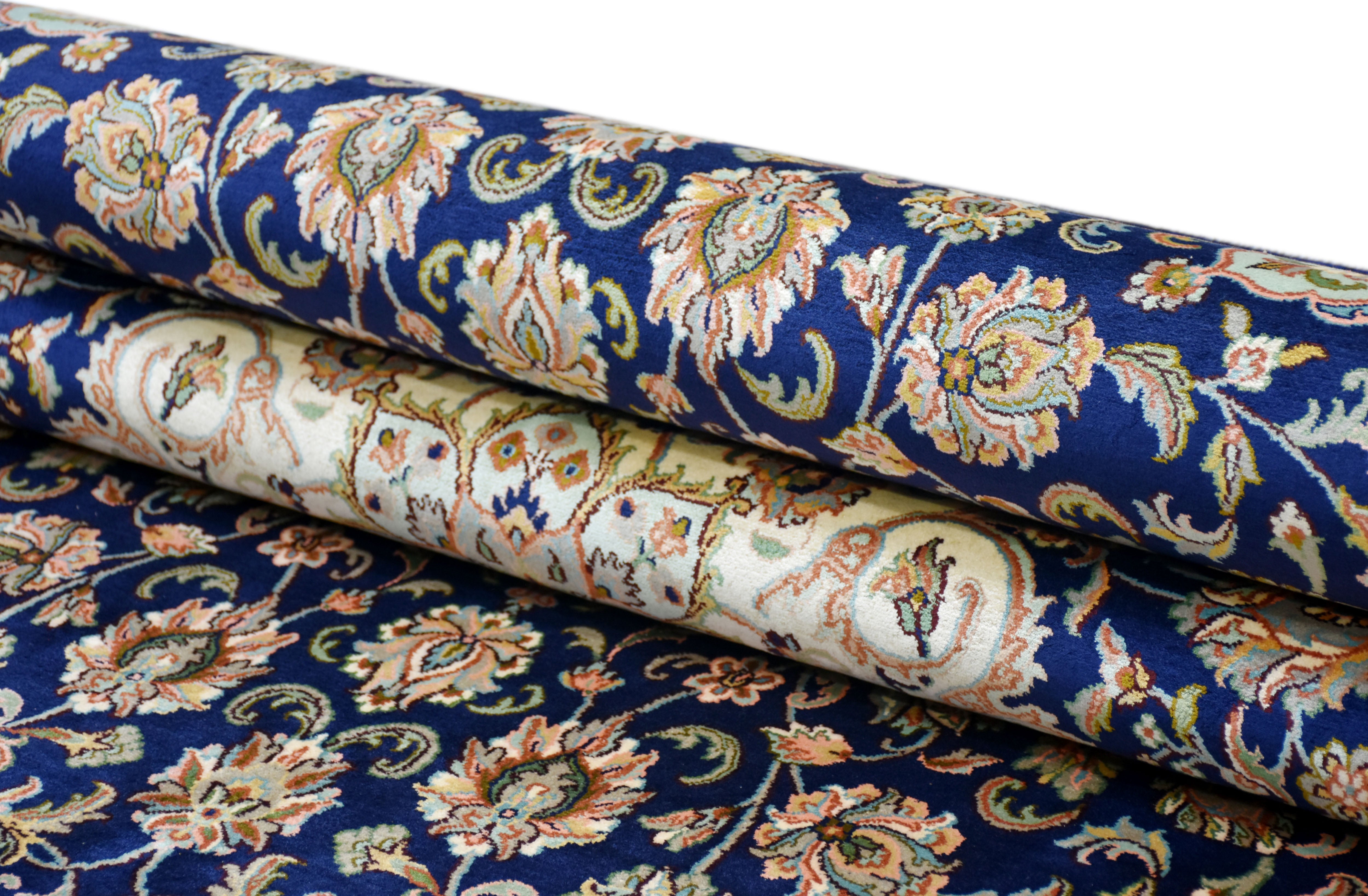 kayoom-kashan-12331-multi-teppich-186x282-cm-handgewebter-orient-design-teppich image 6