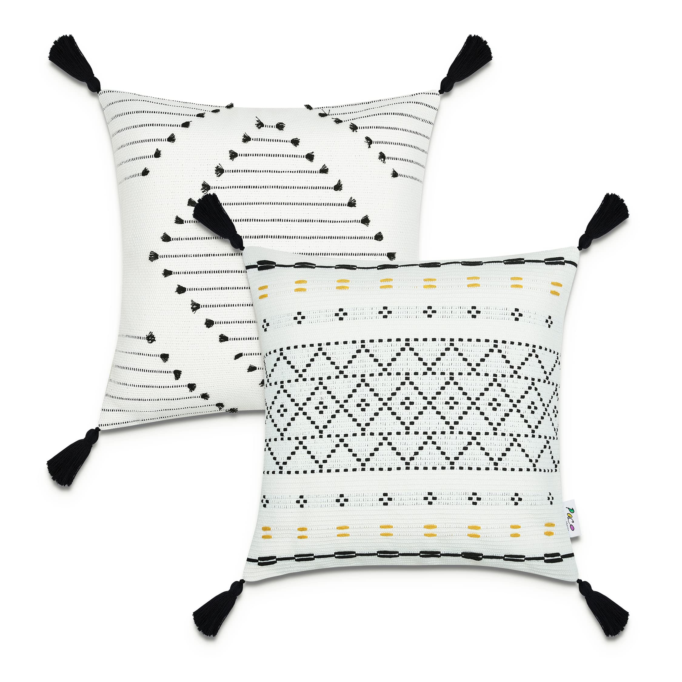 paco-home-kissenbezug-deko-2er-set-bl-tter-skandi-wei-3 image 1