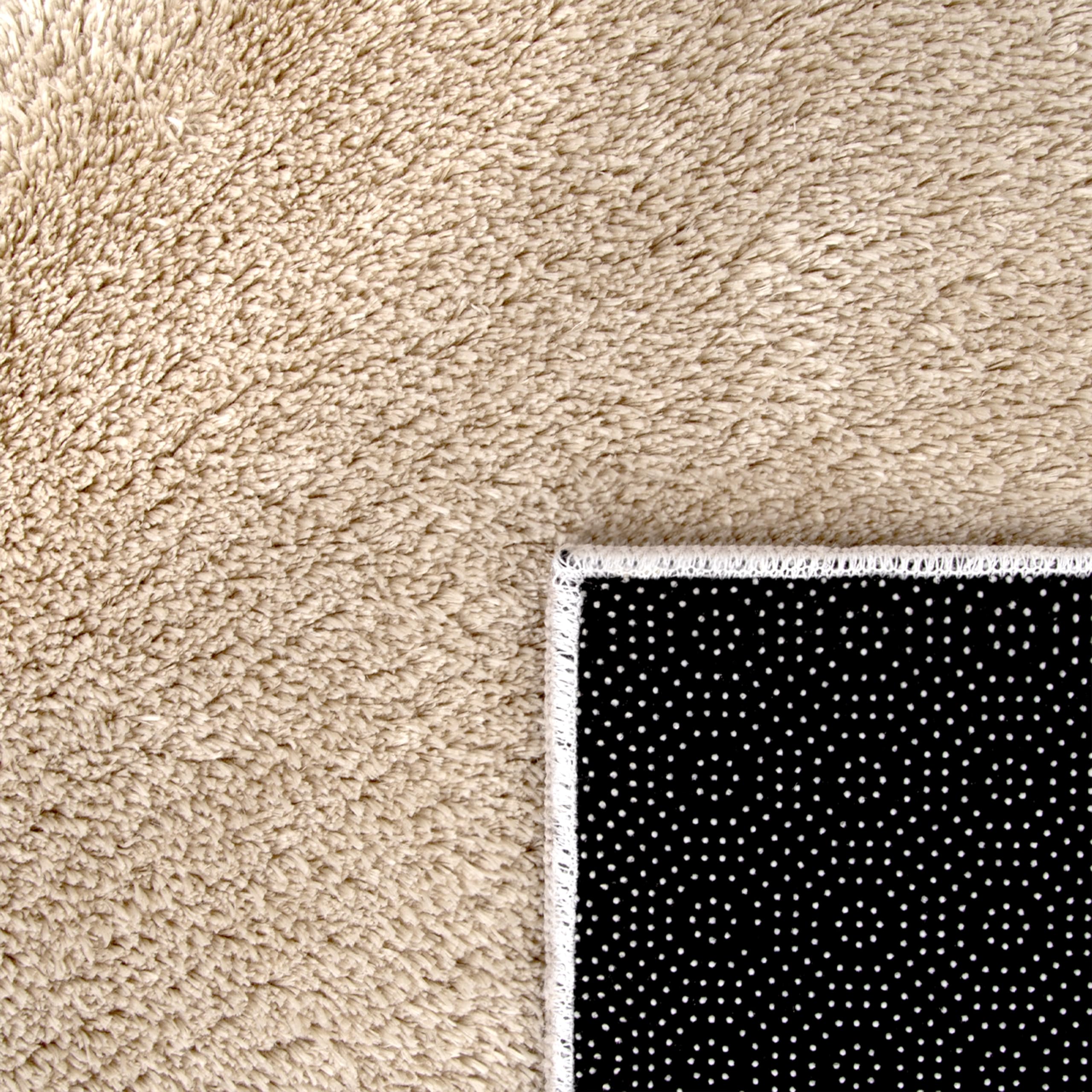 paco-home-style-teppich-beige-160x220-cm-kurzflor-rutschfest image 4