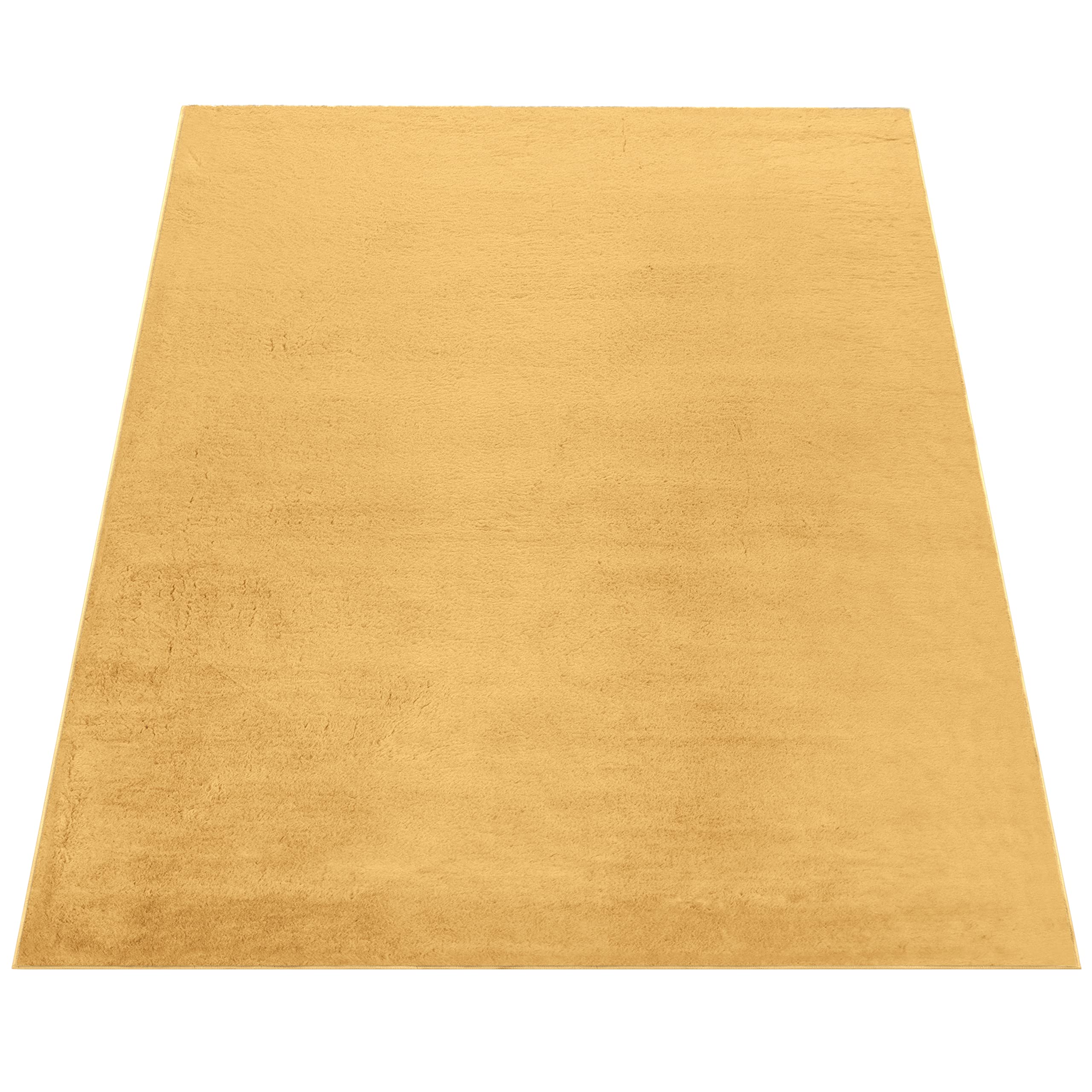 paco-home-shaggy-hochflor-teppich-gelb-120x160-cm-waschbar image 7