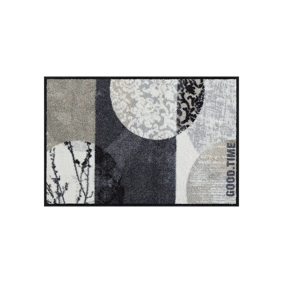 salonloewe-natural-living-teppich-50-x-75-cm-eingangsmatte-mit-geometrischem-flo image 1