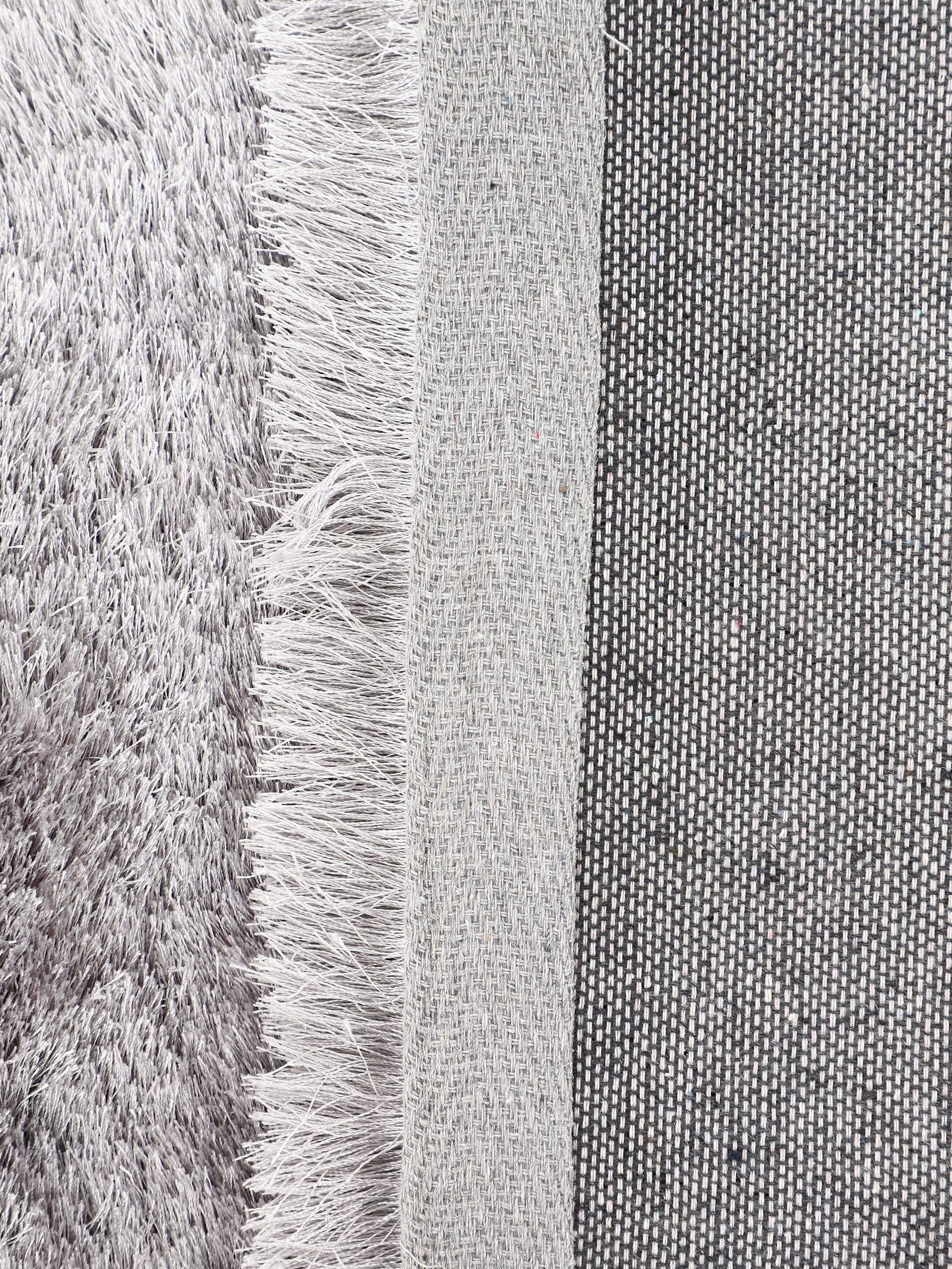 carpetfine-hochflorteppich-breeze-rund-hellgrau-120-cm-shaggy-teppich-f-r-wohn-u image 8