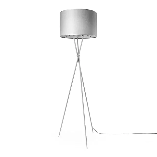 paco-home-stehlampe-dreibein-stoffschirm-skandi-e27-mit-stecker-einfarbig image 1