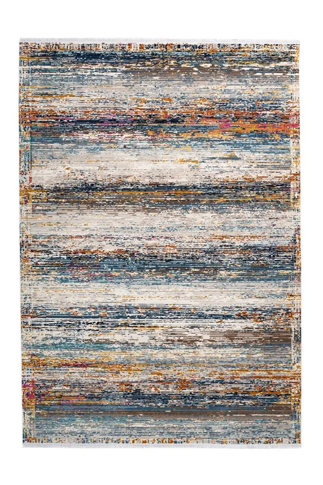 kayoom-anouk-825-vintage-teppich-mit-fransen-flaches-pflegeleichtes-material-f-r image 1