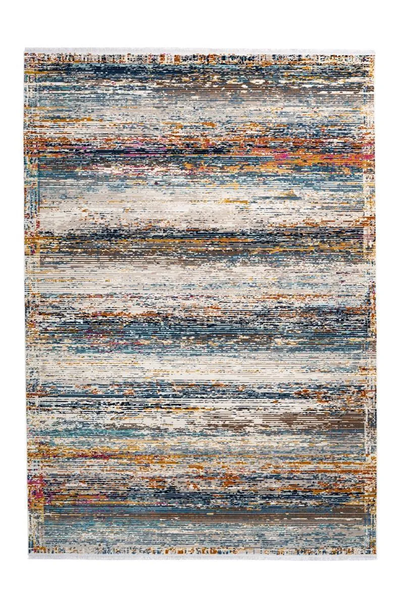 kayoom-anouk-825-vintage-teppich-mit-fransen-flaches-pflegeleichtes-material-f-r image 1
