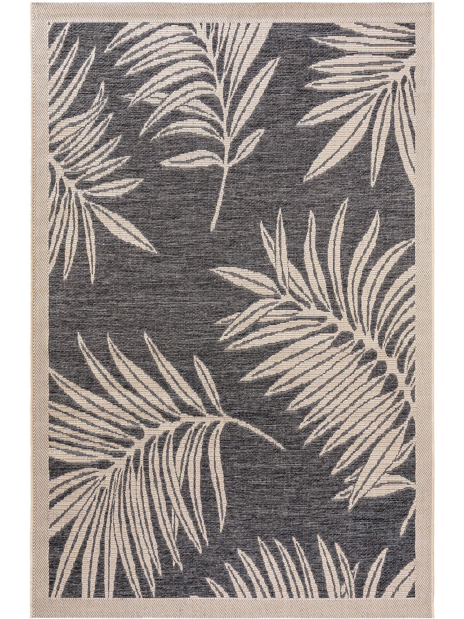 benuta-plus-in-outdoor-teppich-polypropylen-blau-100-x-150-cm image 1