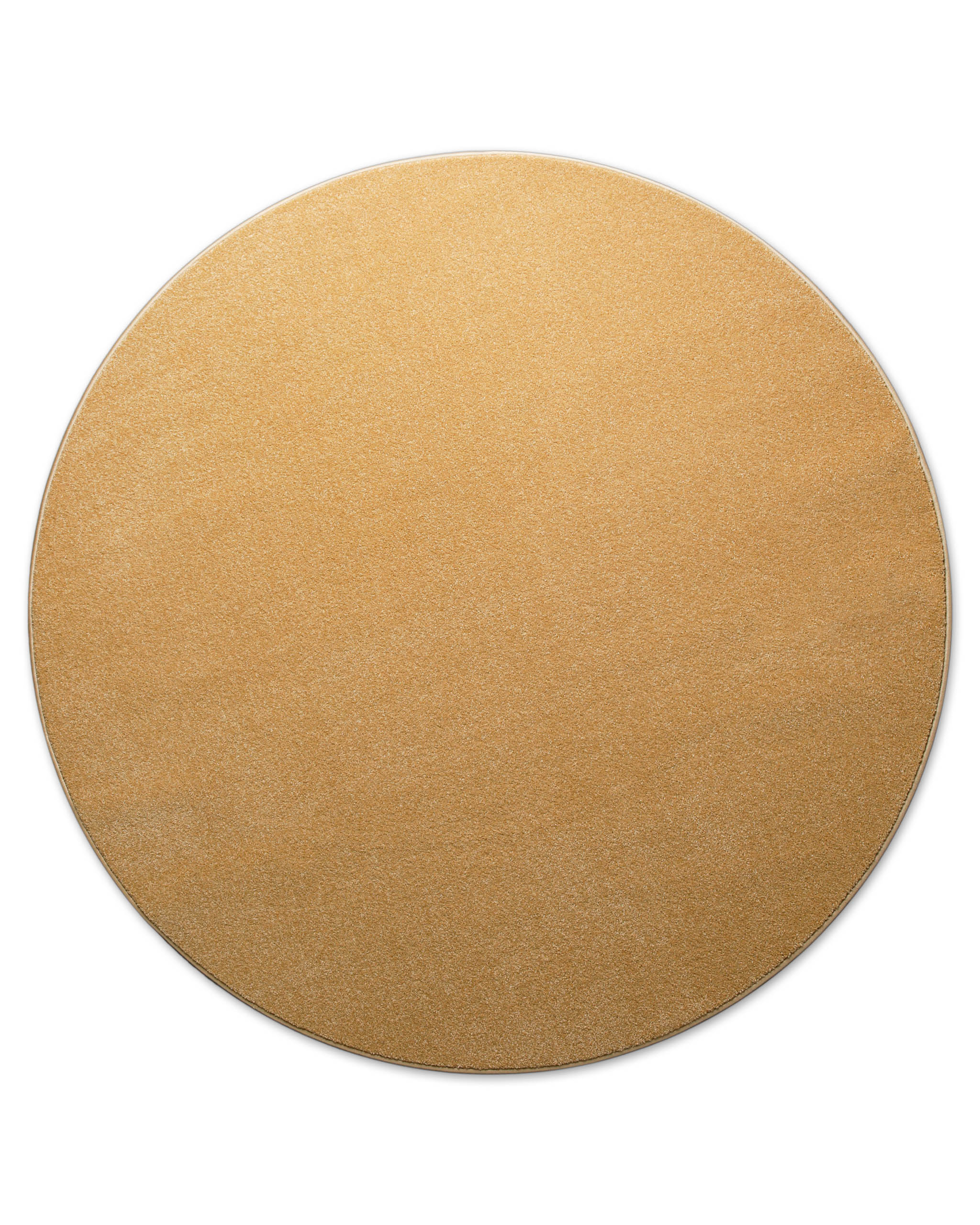weconhome-basics-kurzflorteppich-rund-ocker-gelb-freja-gewebt image 8