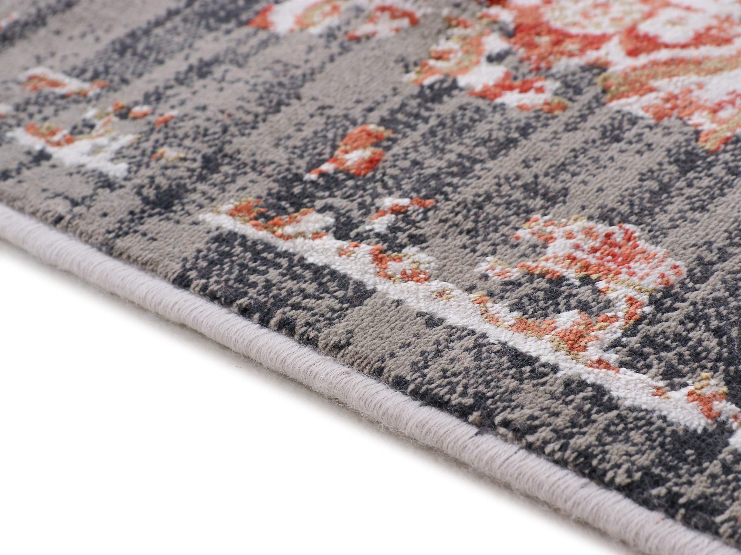 carpetfine-vintage-teppich-medina-grau-80x150-cm image 4