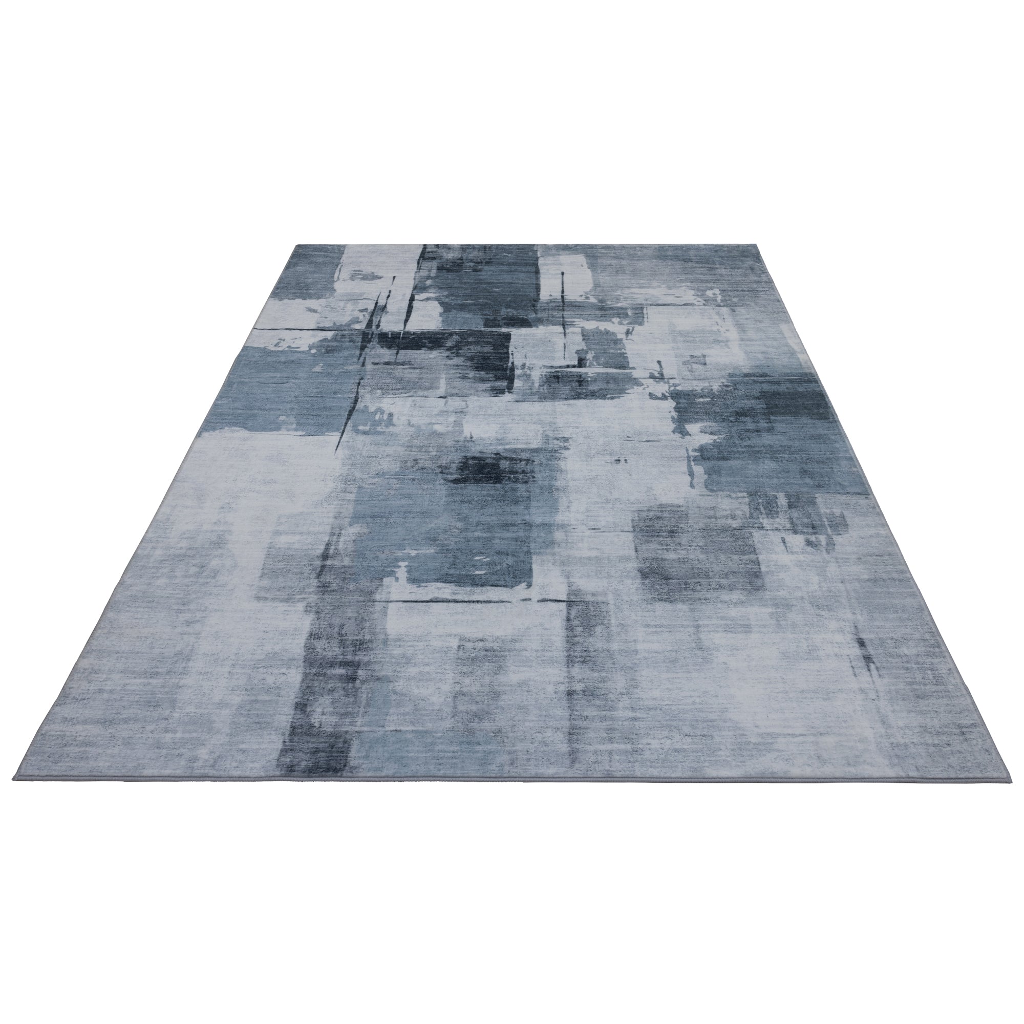 kayoom-elegantica-325-kurzflorteppich-9-mm-flor-polyester-grau-taupe-terrakotta image 3