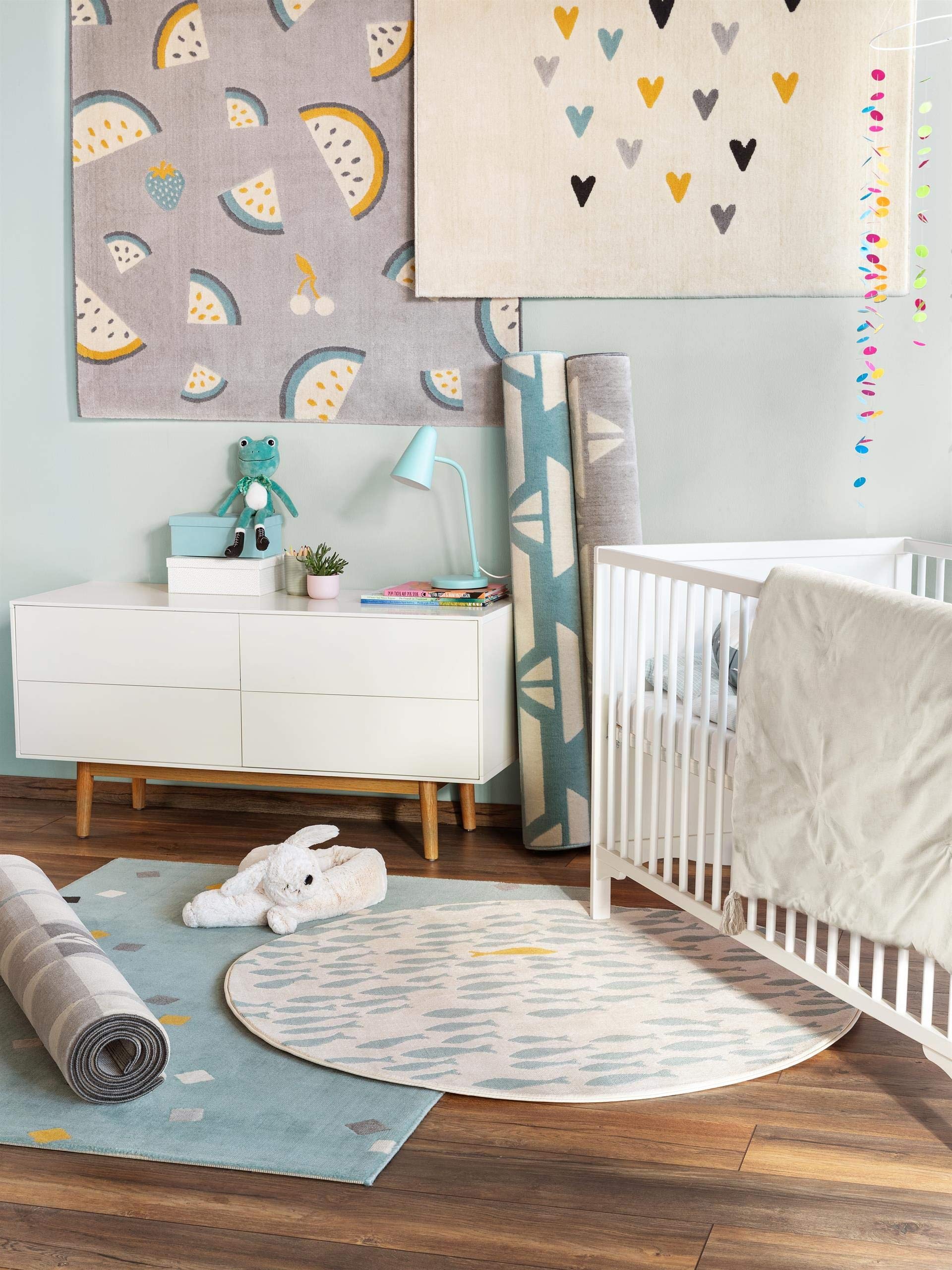 benuta-kinderteppich-juno-t-rkis-160x230-cm-teppich-f-r-kinderzimmer image 2