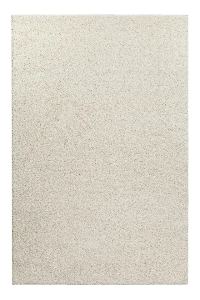weconhome-basics-greta-hochflor-teppich-creme-wei-waschbar image 1