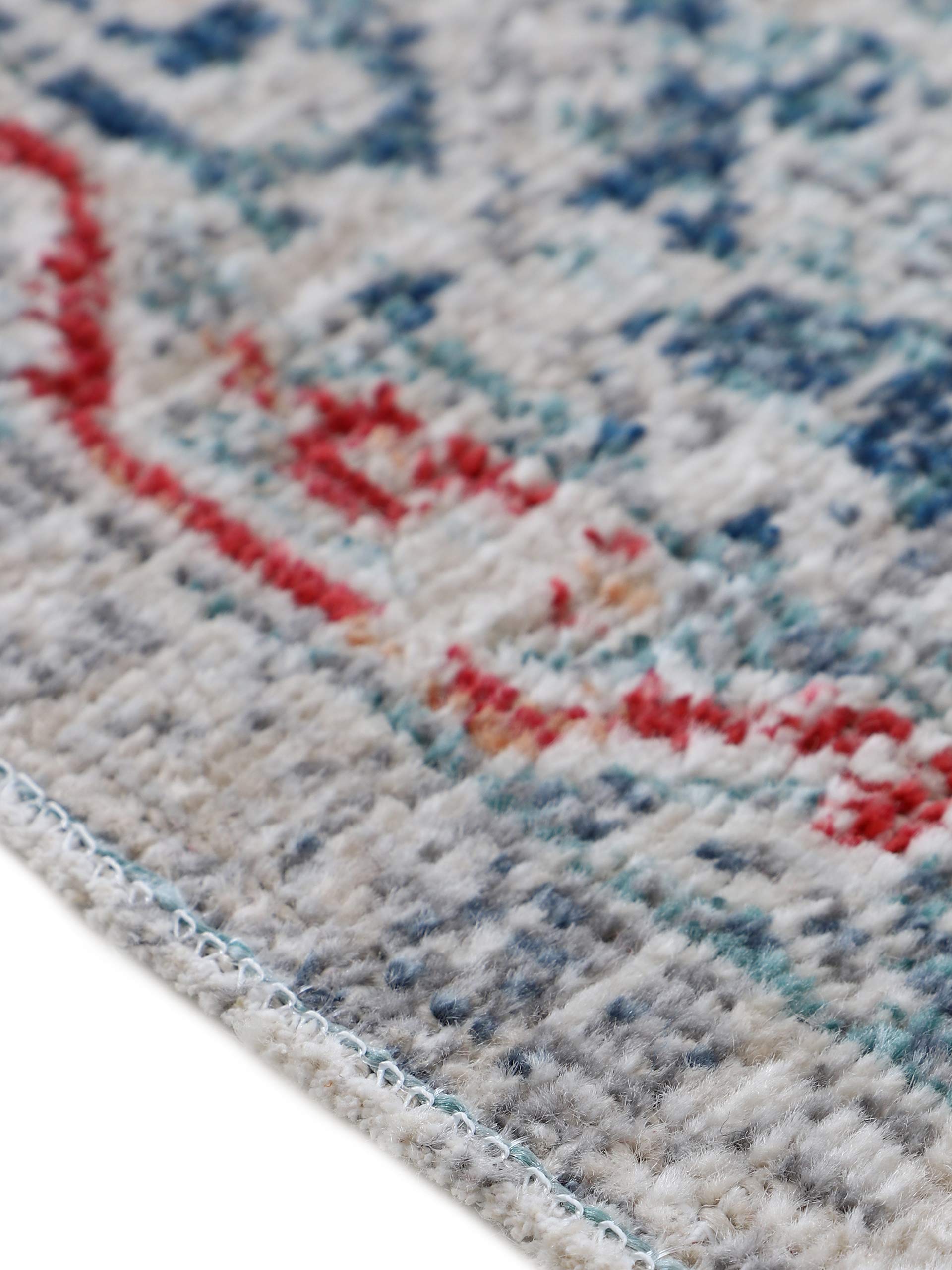 carpetfine-flachgewebeteppich-noah-hellgrau-80x150-cm-moderner-vintage-teppich-f image 6