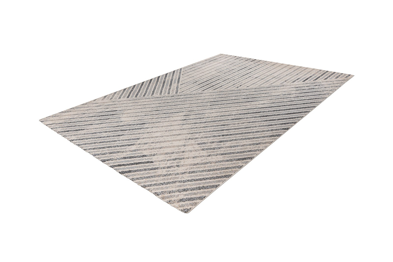 kayoom-rhombus-125-teppich-modernes-grafisches-design-pflegeleicht-grau image 3