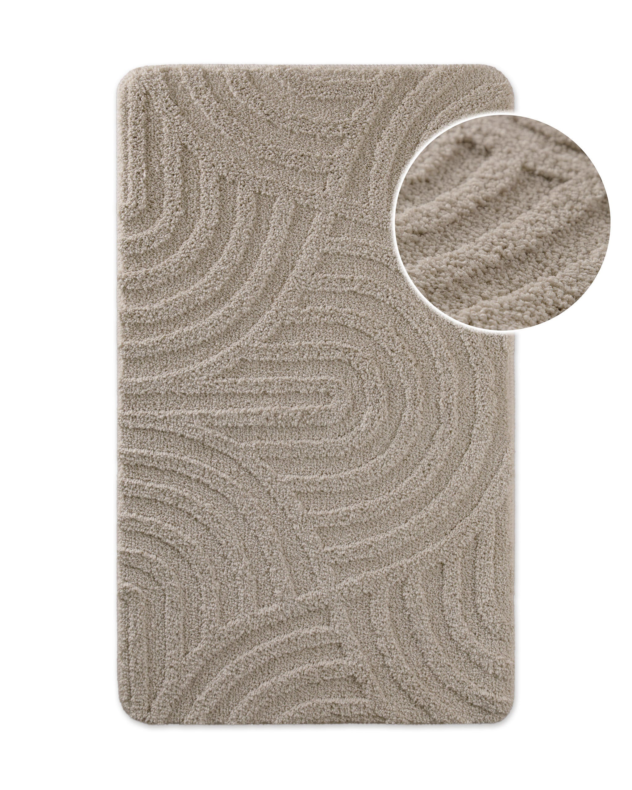 weconhome-bathking-fiete-badteppich-seiden-grau-rutschhemmend-waschbar-bei-30-c image 1