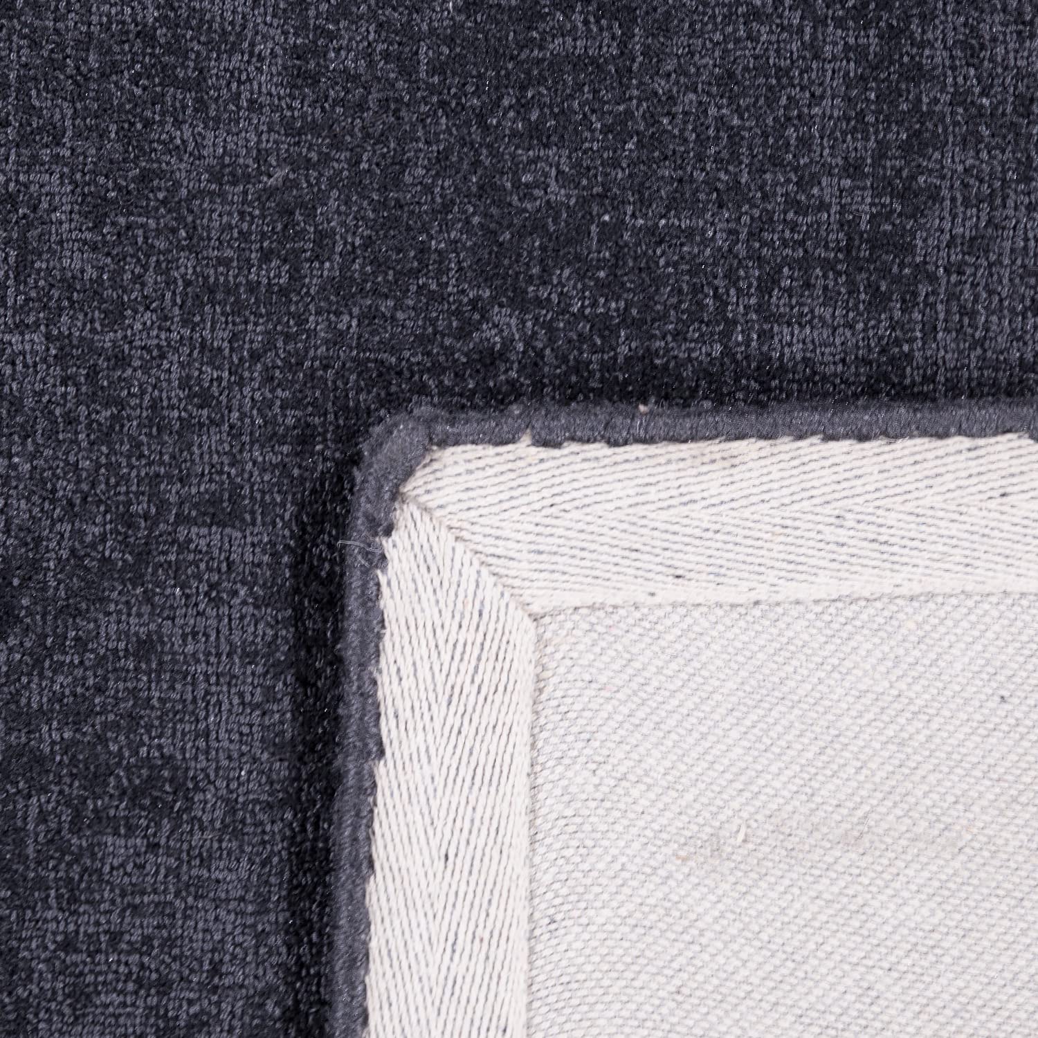 paco-home-kurzflor-teppich-handgewebt-einfarbig-rund-160-cm-anthrazit image 4
