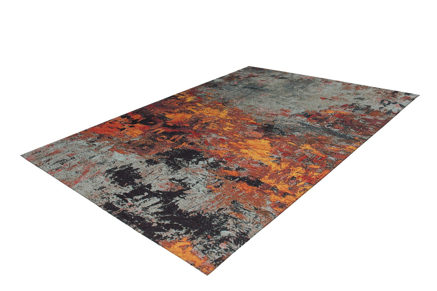 kayoom-blaze-425-jacquard-teppich-moderner-vintage-charakter-bunte-farben-flachf image 3