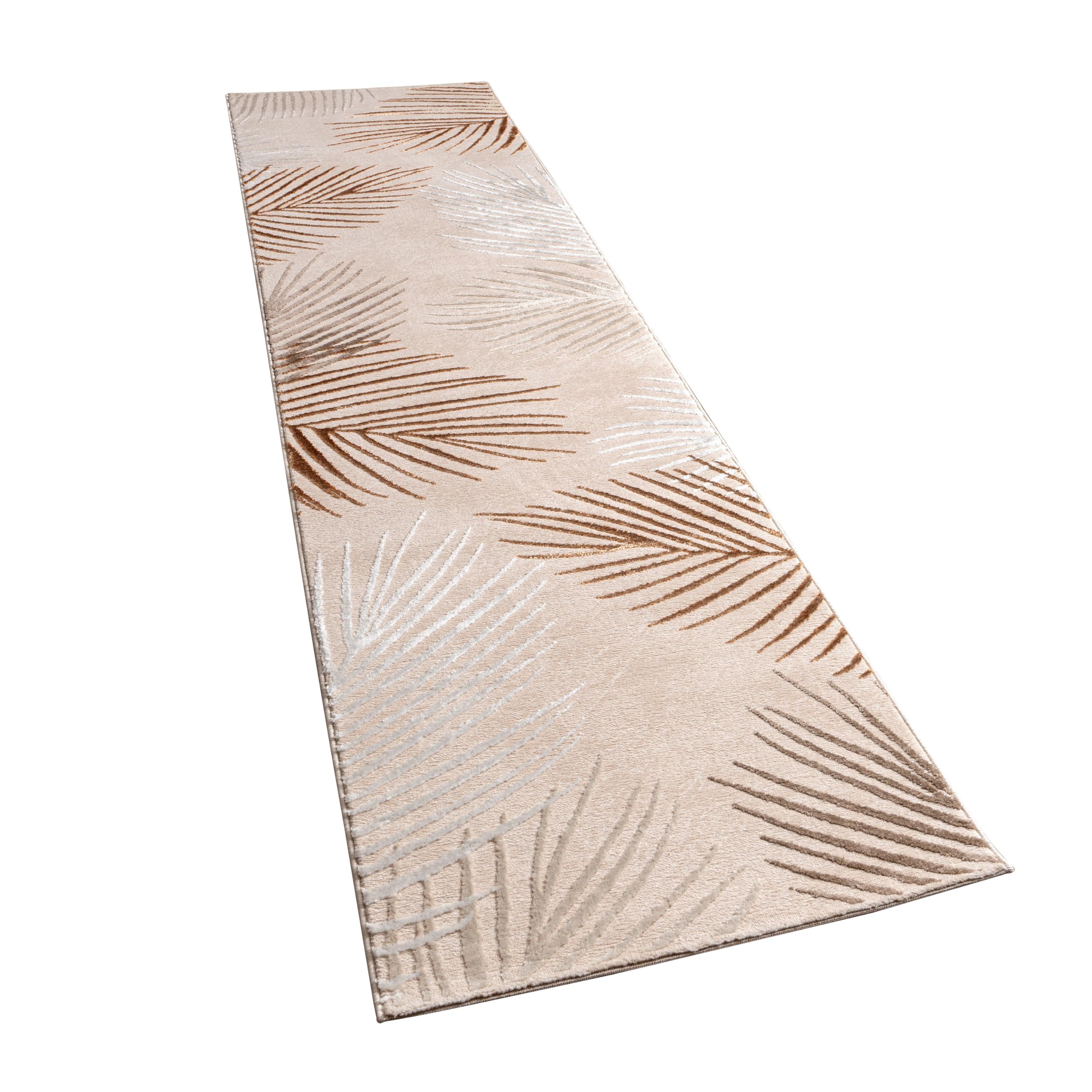 paco-home-metro-teppich-80x150-cm-beige-2-palmen-3d-hoch-tief image 5