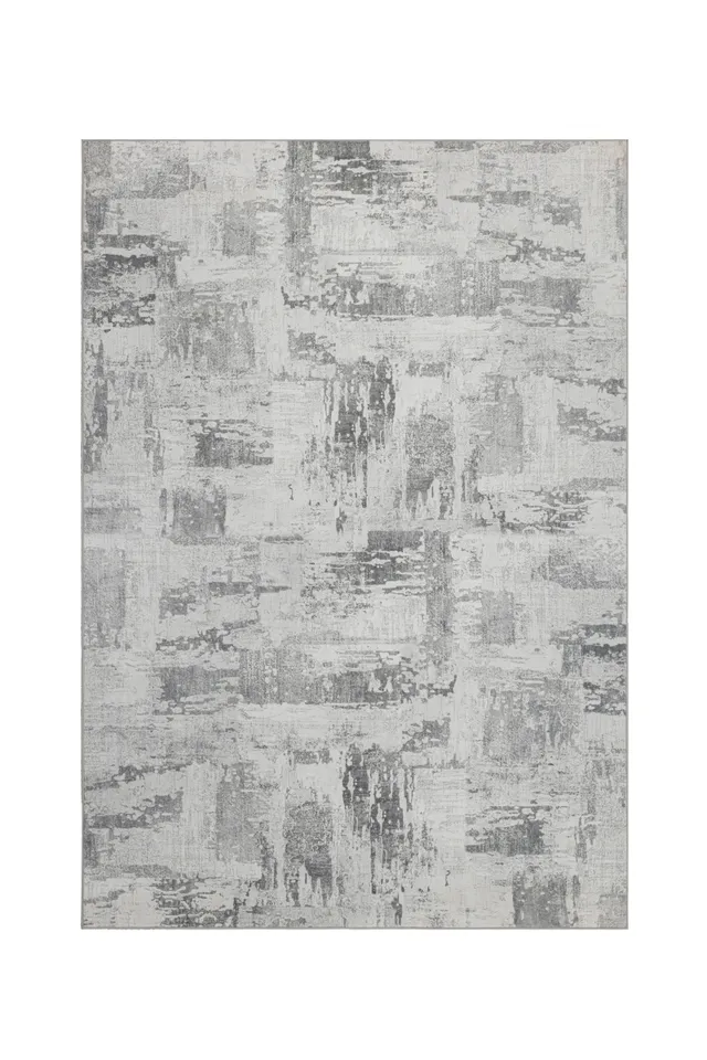 kayoom-visionary-128-grau-teppich-6-mm-kurzflor-aus-polyester-900-g-m image 1