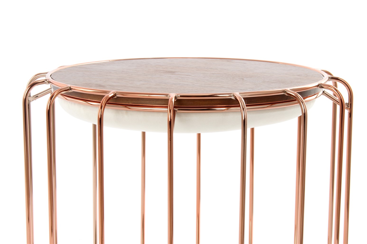 kayoom-beistelltisch-pouf-comfortable-110-2-in-1-metallgestell-spiegelglas image 6