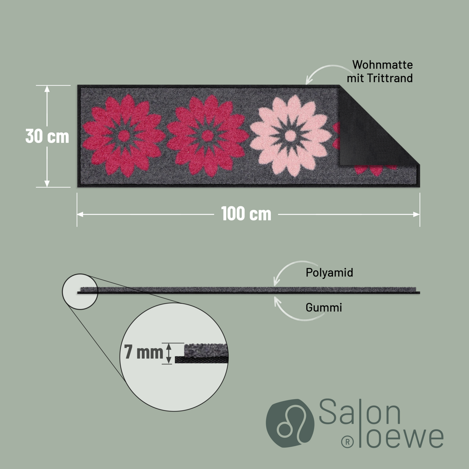 salonloewe-gerbera-walk-schuhabstellmatte-30-x-100-cm-schmal image 3
