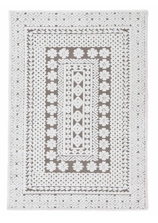 carpetfine-teppich-holly-weicher-kurzflorteppich-creme-hellgrau-80x150-cm-rechte image 1
