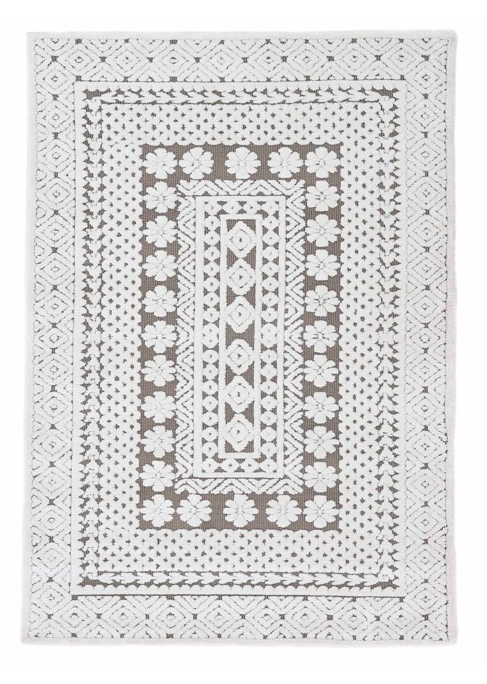 carpetfine-teppich-holly-weicher-kurzflorteppich-creme-hellgrau-80x150-cm-rechte image 1