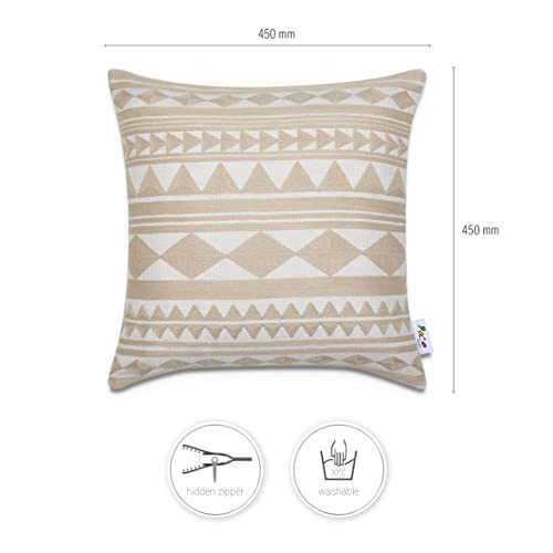 paco-home-kissenbezug-deko-2er-set-bl-tter-skandi-beige-3 image 7