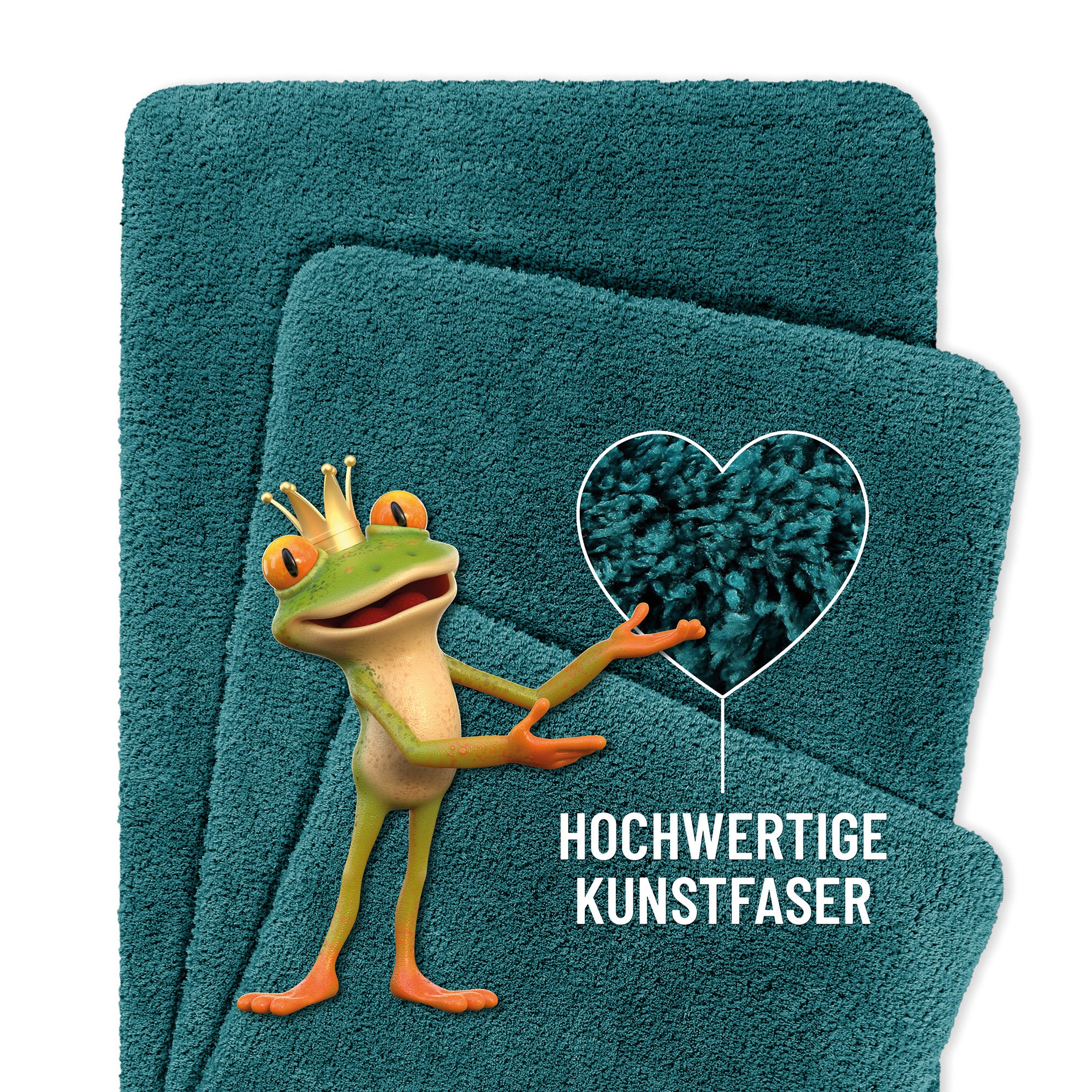 homie-living-porto-azzurro-badteppich-hochflor-petrol-gr-n-eckig-rund image 5