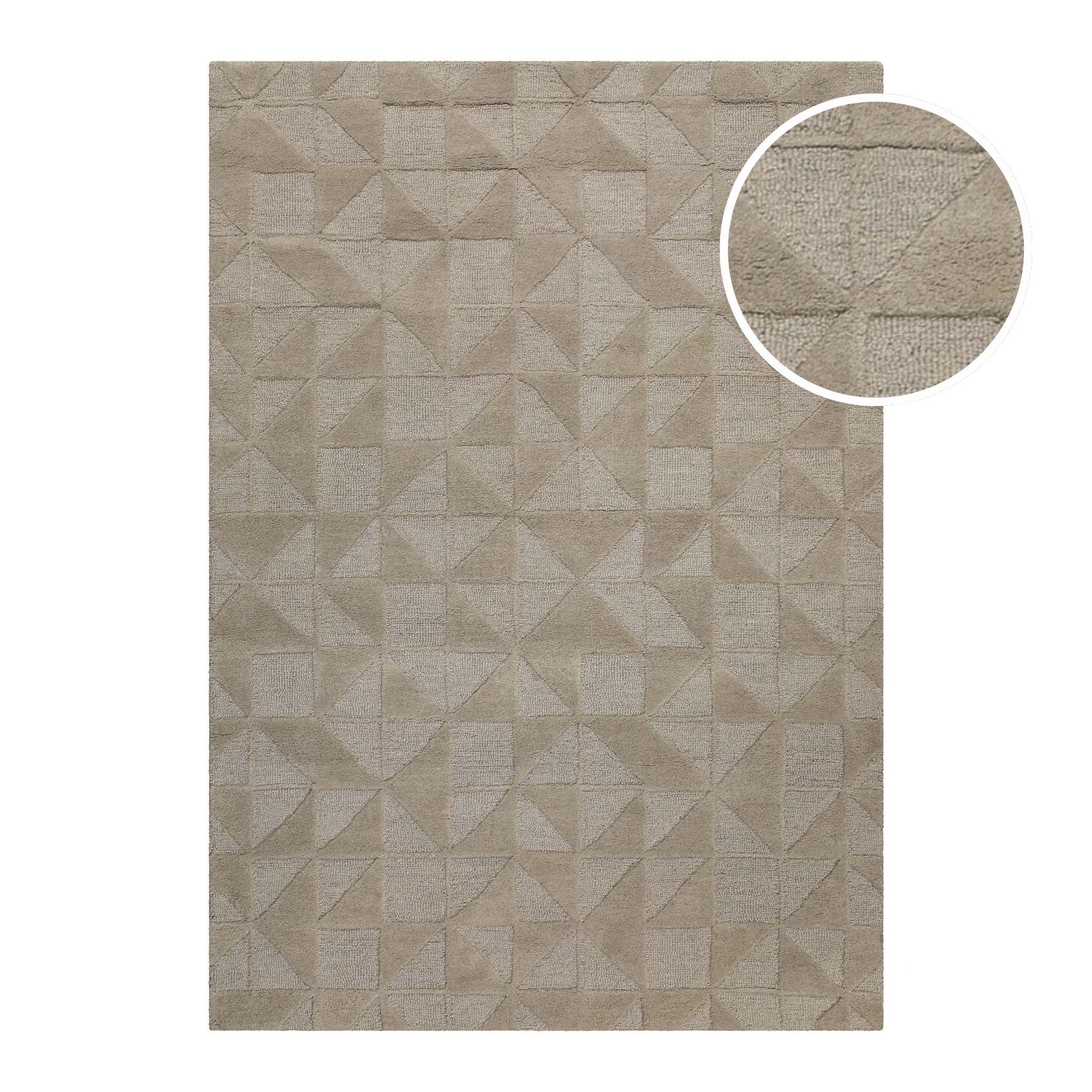 weconhome-kurzflor-teppich-hamptons-thirtyseven-schurwolle-sand-beige image 1
