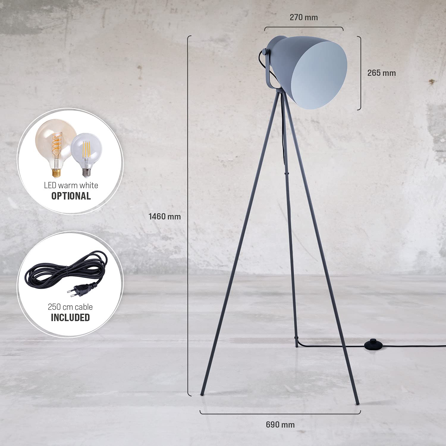 paco-home-stehleuchte-modern-wohnzimmer-industrial-style-scheinwerfer-design-e27 image 3