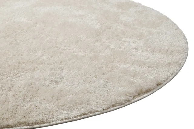 weconhome-basics-fanny-hochflorteppich-rund-creme-wei image 1