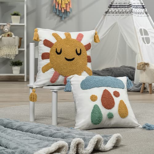 paco-home-2er-set-kissenbez-ge-45x45-cm-sonne-wolken-kinderzimmer-deko image 6
