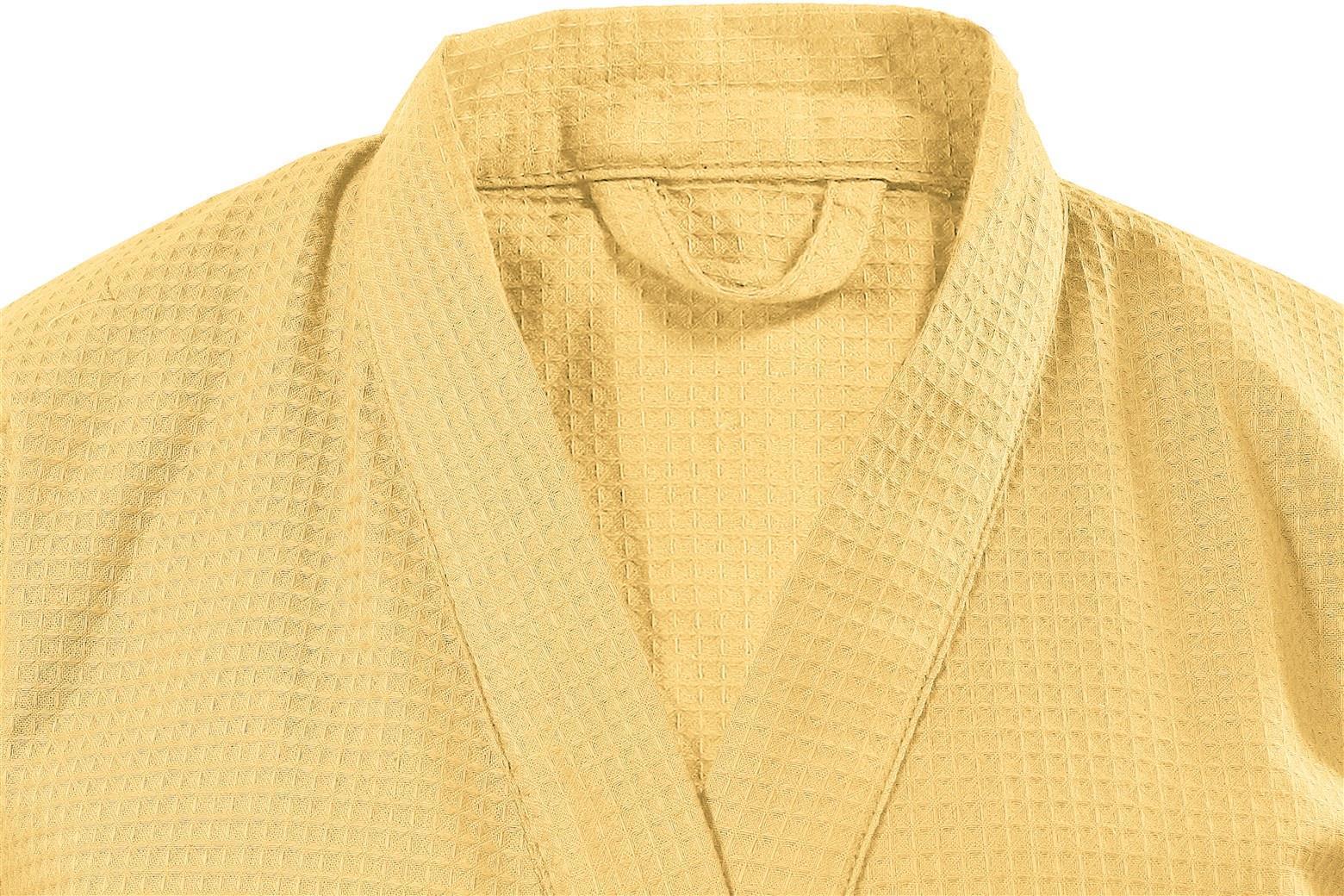 kayoom-bademantel-carla-125-gelb-unisex-weich-feuchtigkeitsregulierend-ideal-f-r image 2