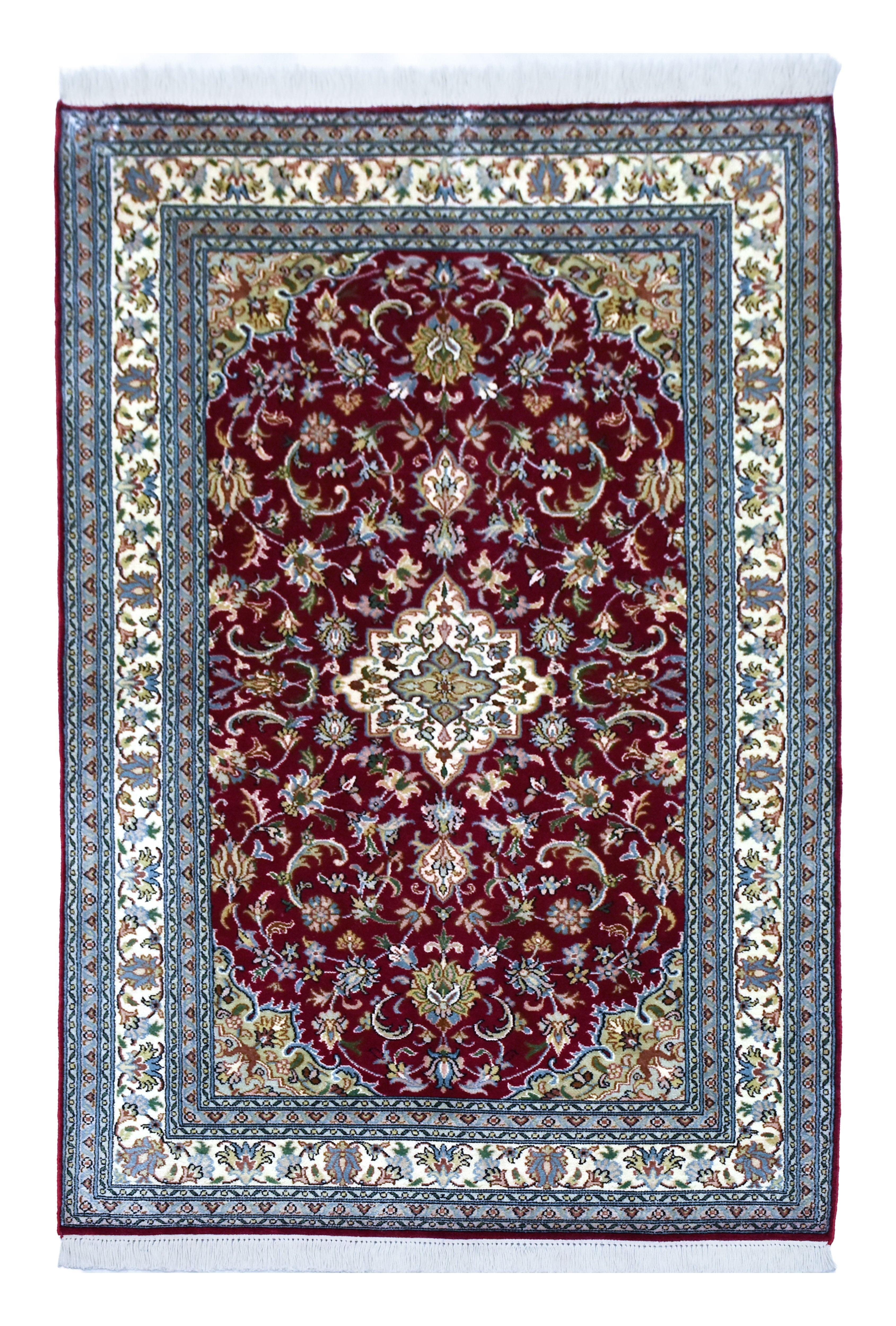 kayoom-kashan-625-multi-handgewebter-orientteppich-93-cm-x-160-cm image 1