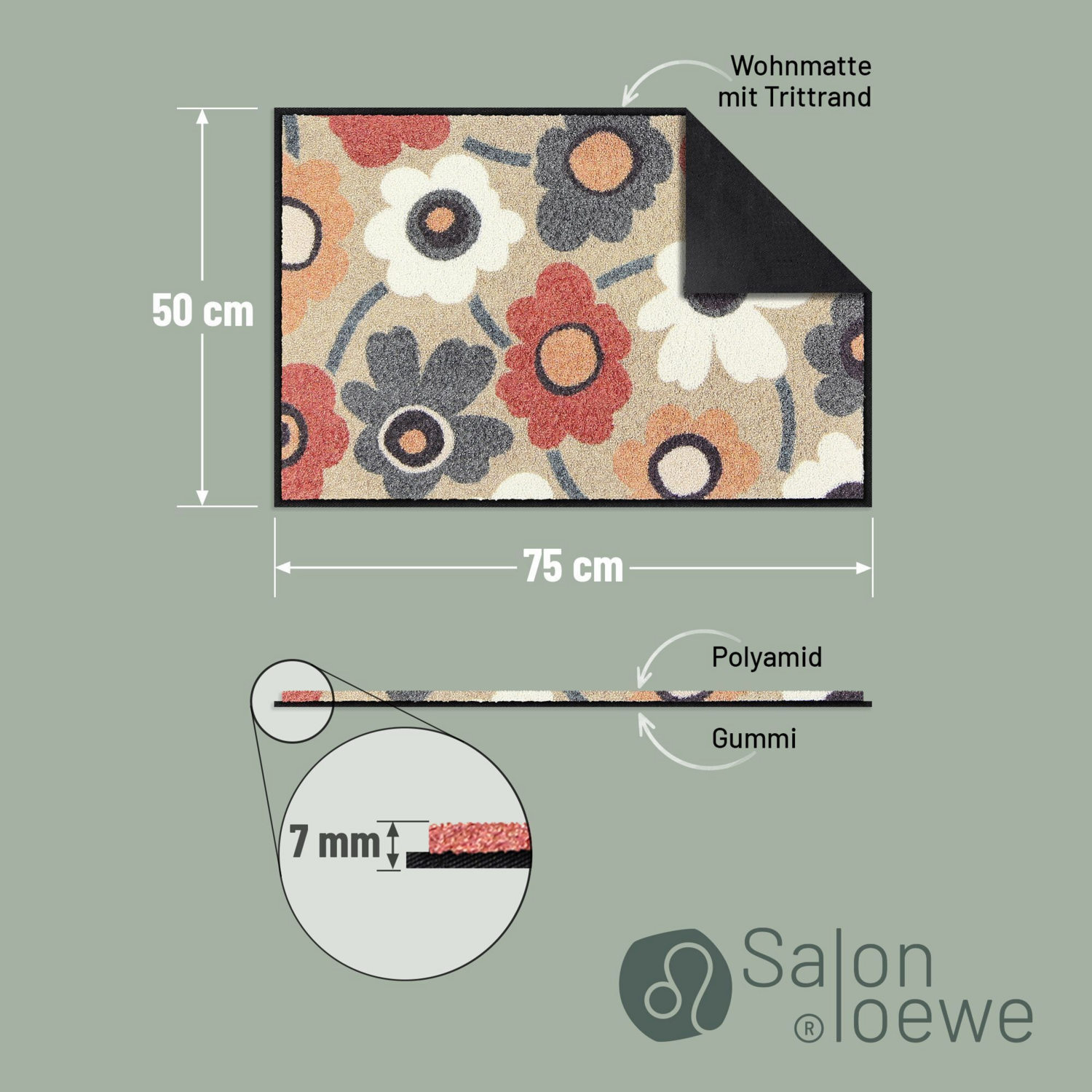 salonloewe-blooming-harmony-blue-rose-eingangsmatte-50-x-75-cm-schmutzfangmatte- image 4