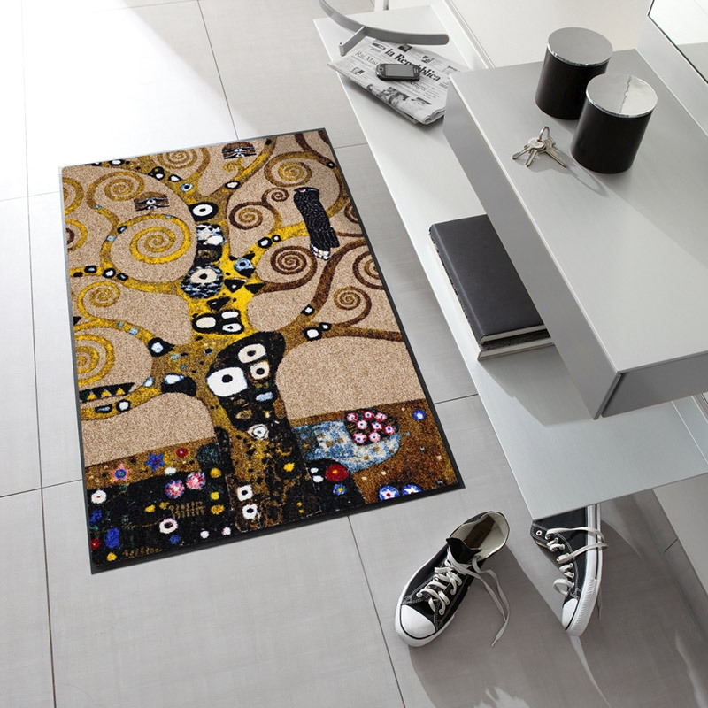 salonloewe-klimt-lebensbaum-l-ufer-75-x-120-cm-k-nstlerische-fu-matte-aus-polyam image 2