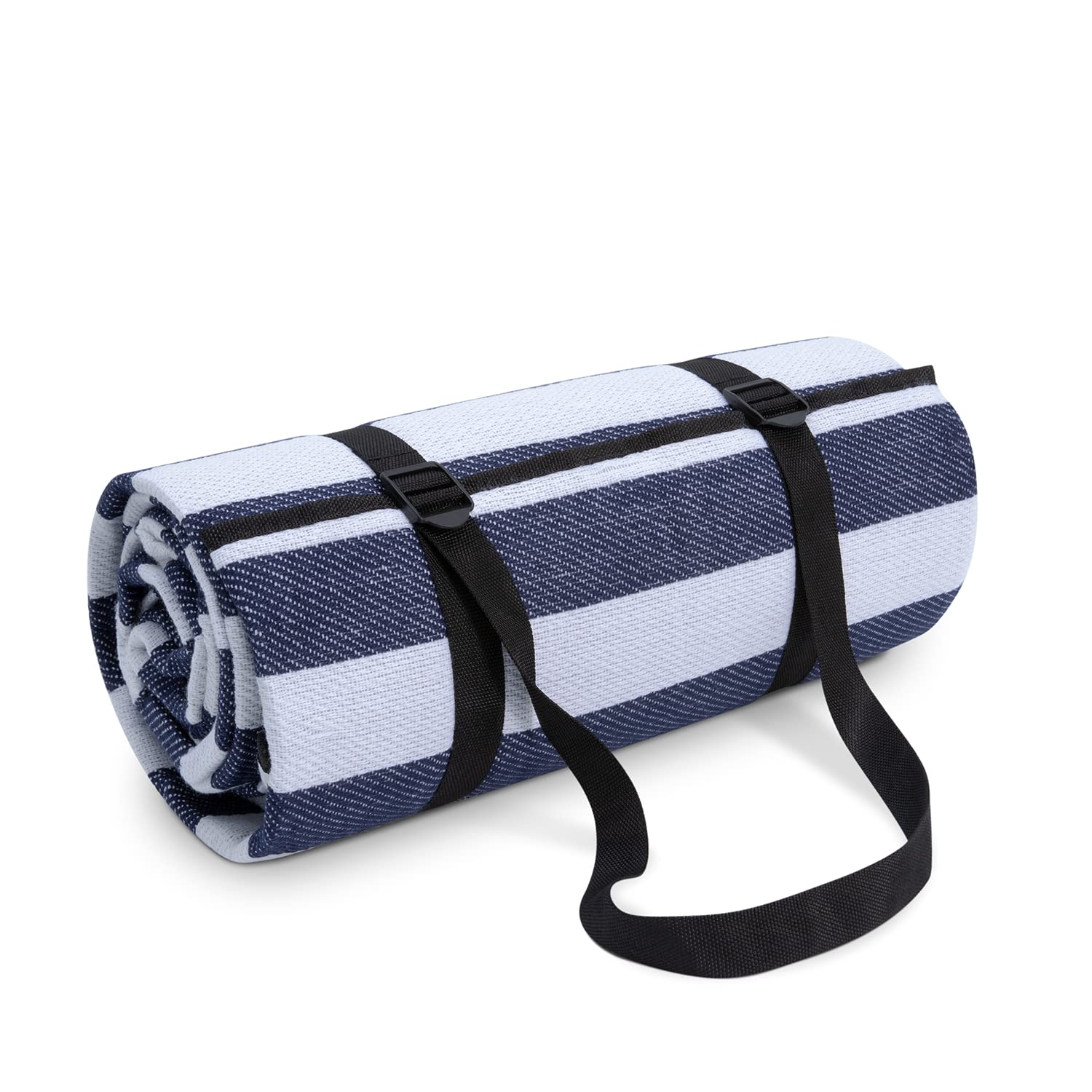 paco-home-picknickdecke-wasserdicht-blau-wei-2-200x200-cm image 1