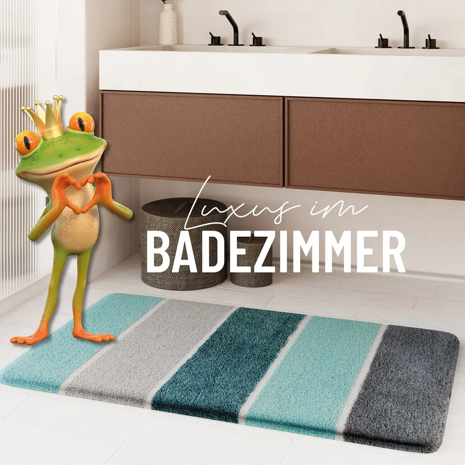 weconhome-homie-living-badteppich-rio-marina-t-rkis-blau-getuftet image 1