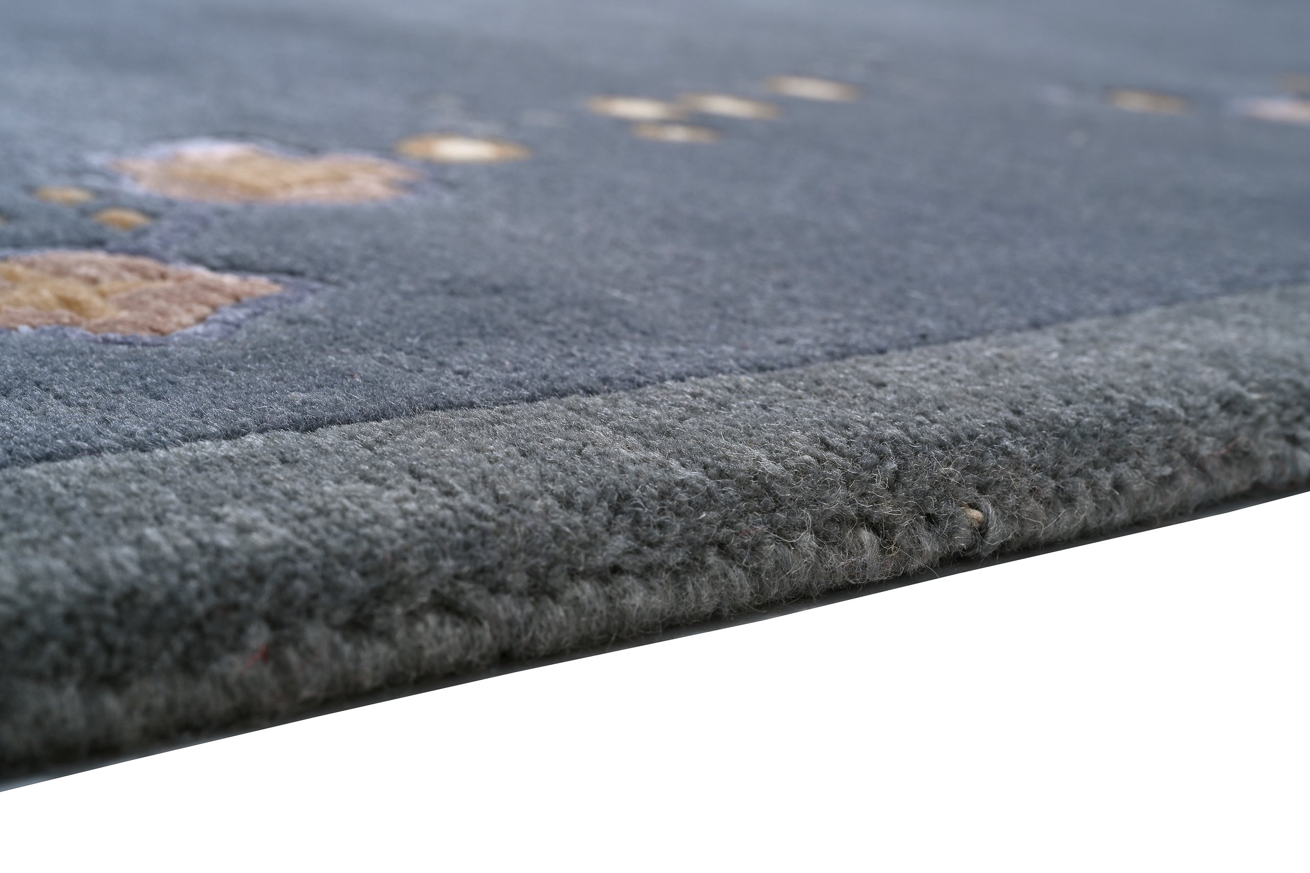 weconhome-tibet-teppich-handgekn-pft-grau-retro-bord-re-neuwertig image 3