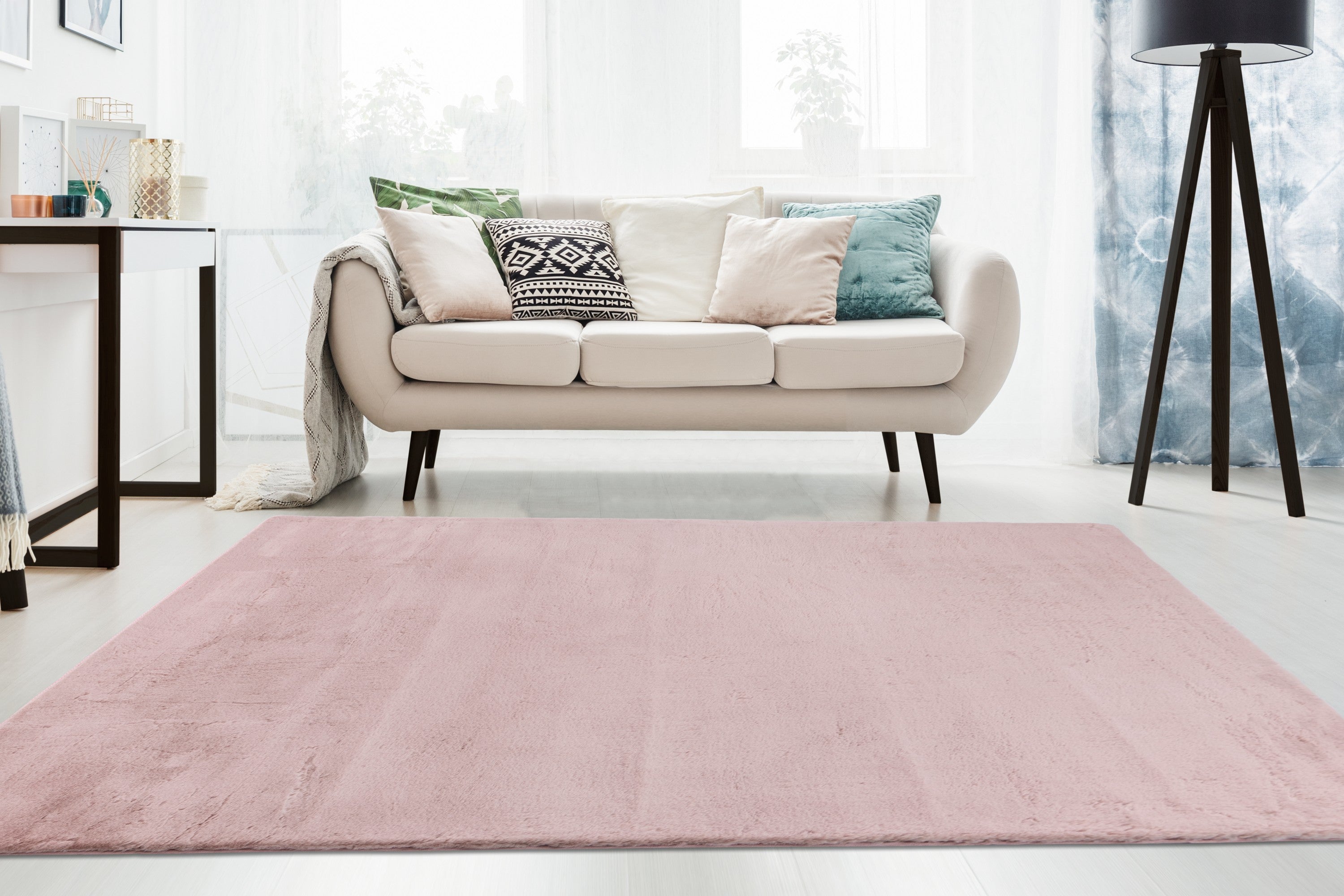 kayoom-solo-125-hochflorteppich-27-mm-florh-he-1900-g-m-polyester-pastellrosa-5- image 3